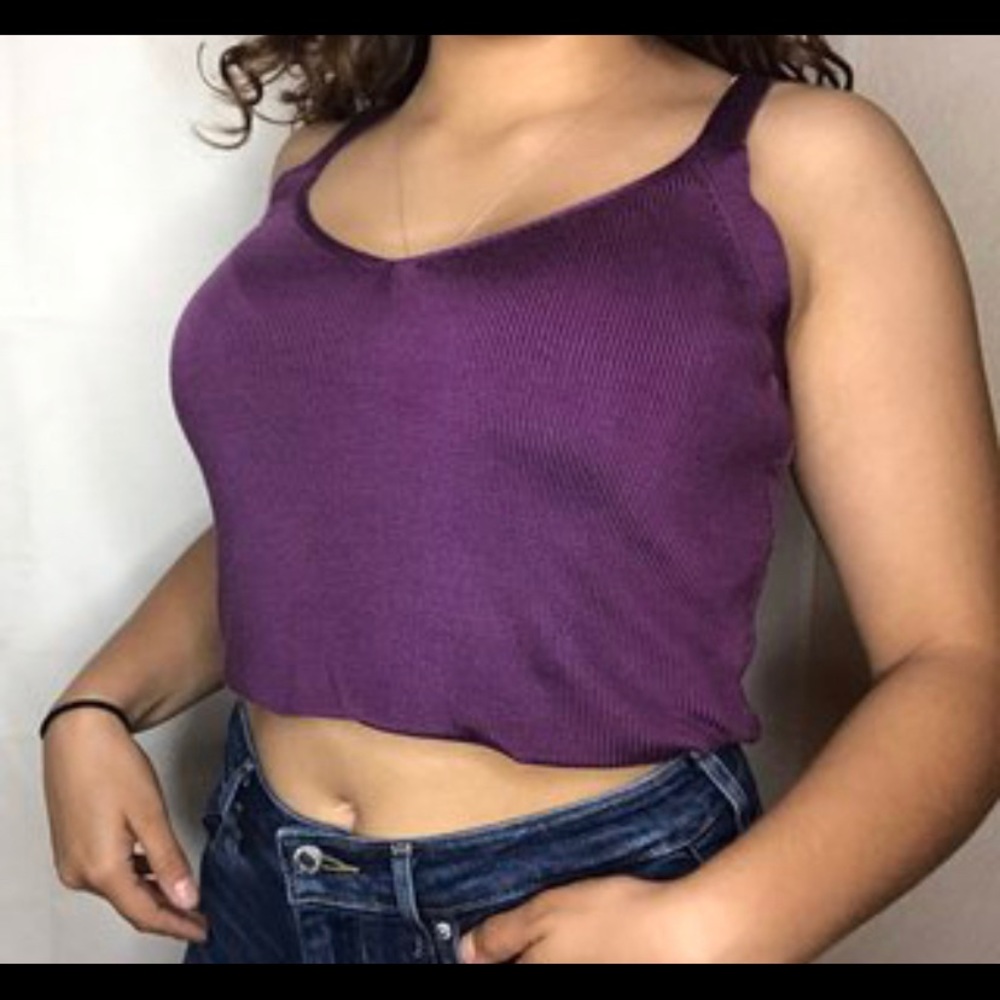 Thick Purple Tank Top